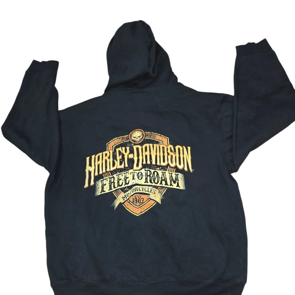 Black Harley-Davidson Hoodie